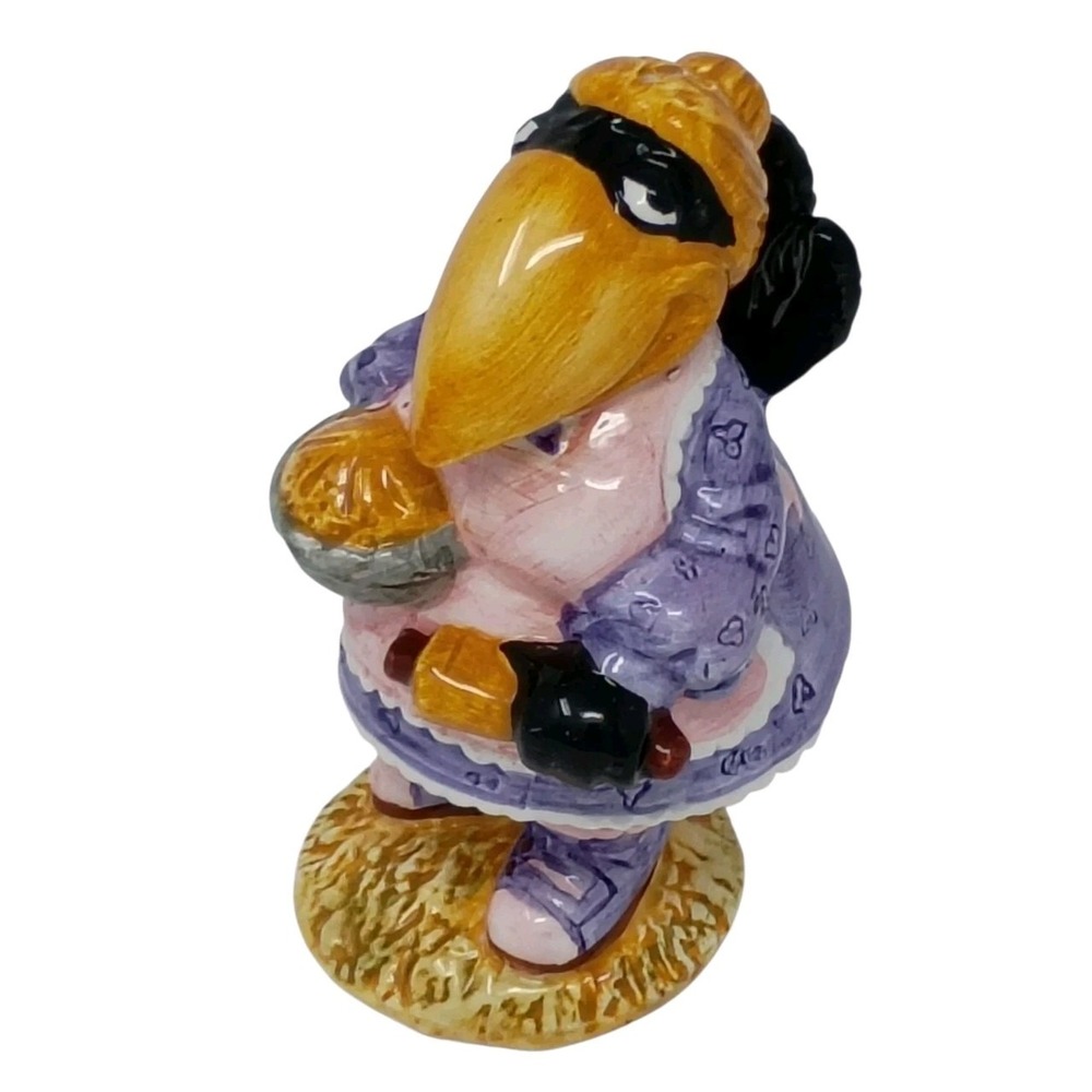 VTG Enesco 1996 Crow Country Salt Shaker David Olsen Anthropomorphic Grandmacore